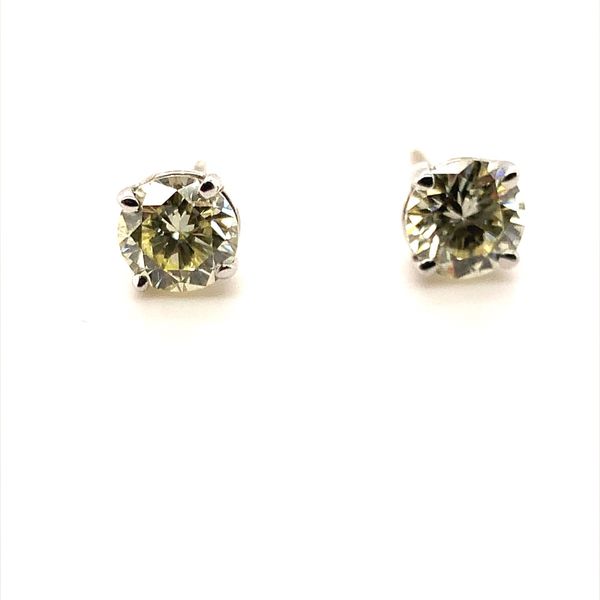 DIAMOND STUD EARRINGS Image 4 Lester Martin Dresher, PA