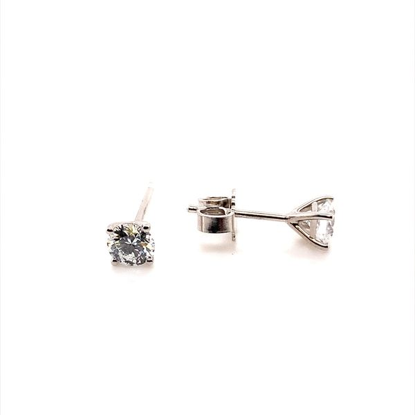 0.50CT TWT LAB GROWN DIAMOND STUD EARRINGS Image 2 Lester Martin Dresher, PA