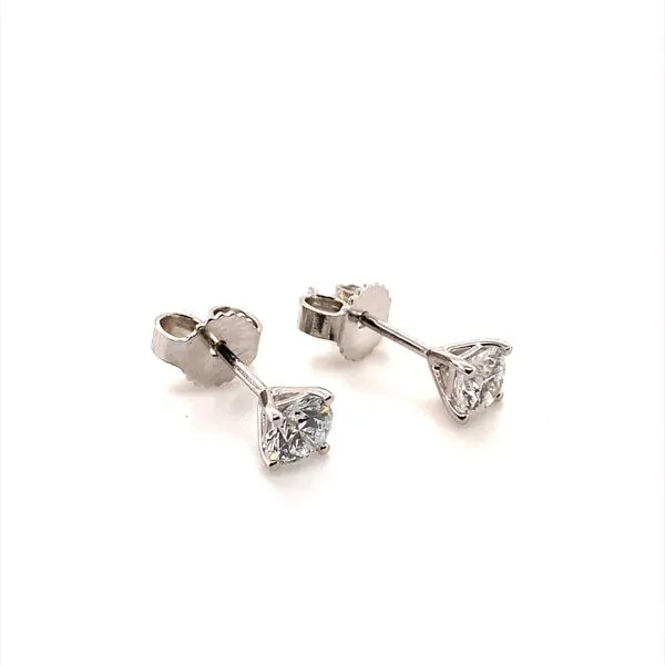 0.50CT TWT LAB GROWN DIAMOND STUD EARRINGS