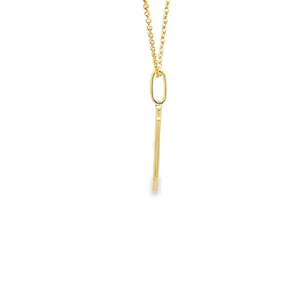 0.04CTW DIAMOND HAMSA AND EYE PENDANT