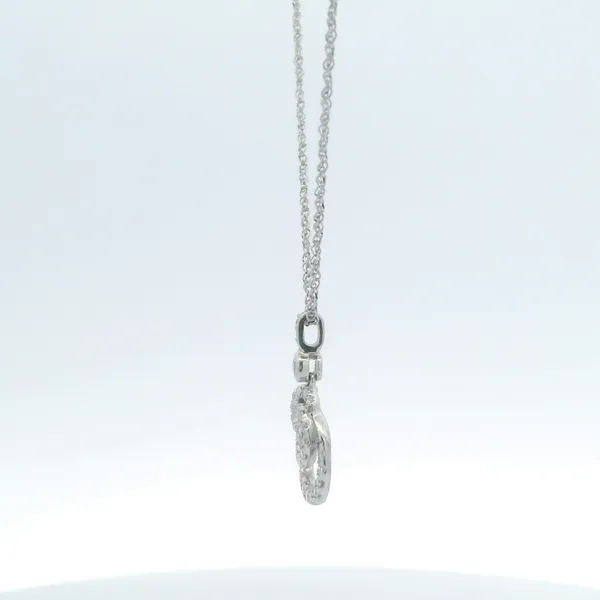 2.04CTW DIAMOND ENTWINED CIRCLE PENDANT Image 2 Lester Martin Dresher, PA