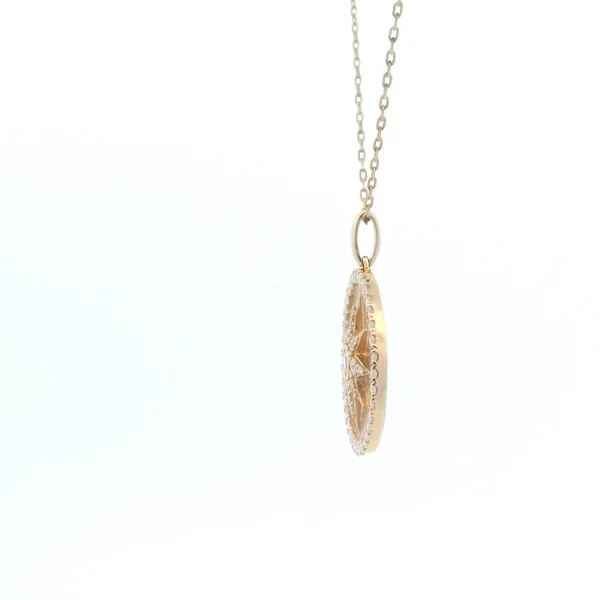 0.75CTW DIAMOND STARBURST PENDANT Image 2 Lester Martin Dresher, PA