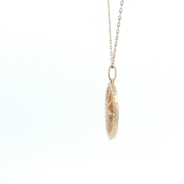 0.75CTW DIAMOND STARBURST PENDANT Image 2 Lester Martin Dresher, PA