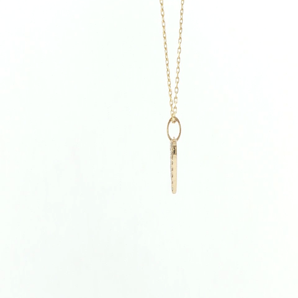 DIAMOND HEART PENDANT Image 2 Lester Martin Dresher, PA
