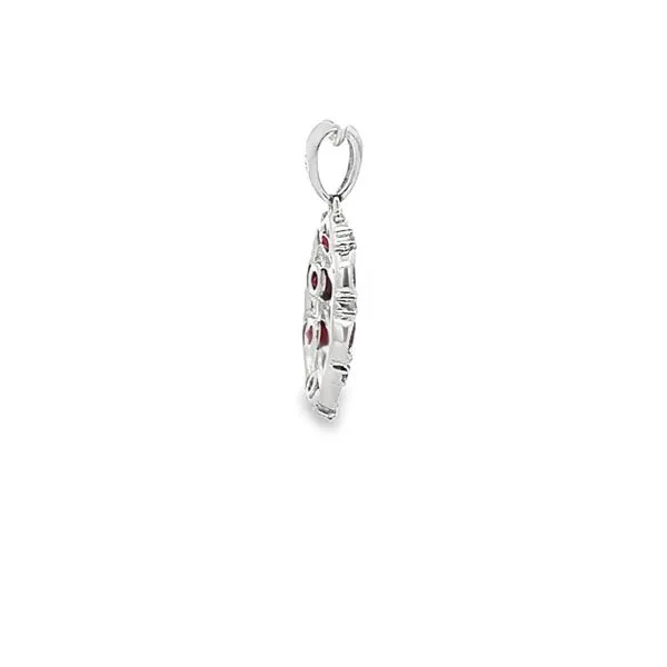 0.92CTW RUBY AND 0.07CTW DIAMOND PENDANT Image 2 Lester Martin Dresher, PA
