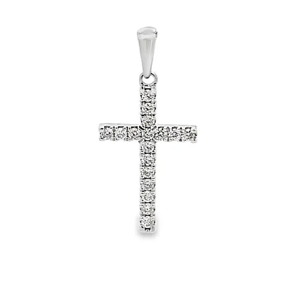 0.23CTW DIAMOND CROSS PENDANT similar item image