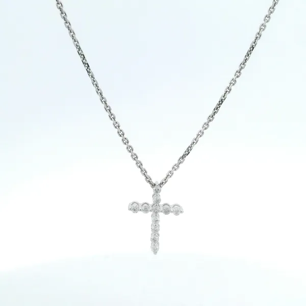 0.25CTW DIAMOND CROSS PENDANT Lester Martin Dresher, PA