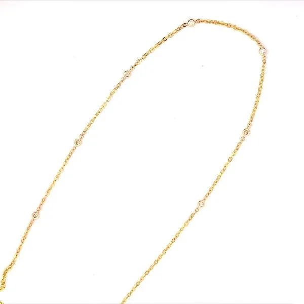 0.15CT DIAMOND BY THE YARD NECKLACE Image 3 Lester Martin Dresher, PA