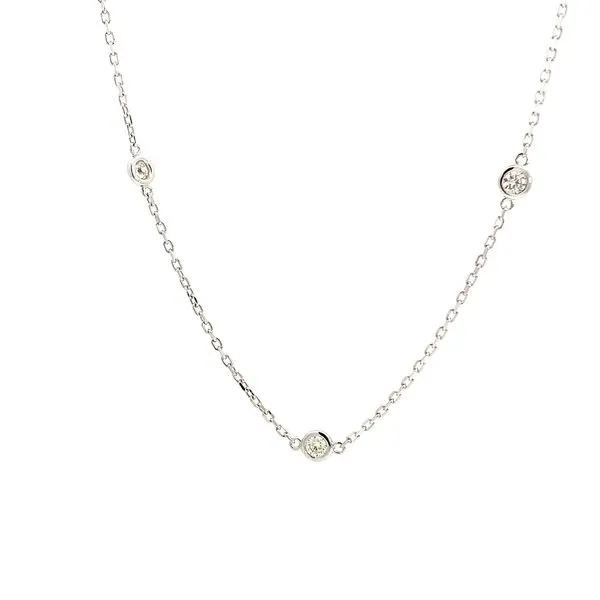 0.70CT DIAMOND BY THE YARD NECKLACE Image 2 Lester Martin Dresher, PA
