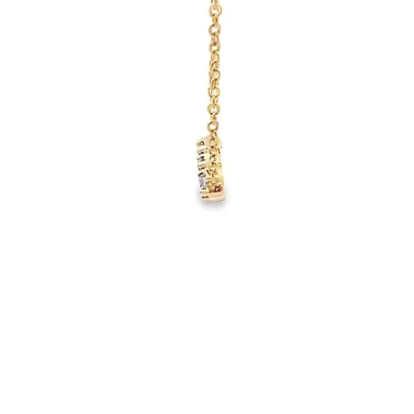 0.18CT DIAMOND ZIG ZAG BAR NECKLACE Image 2 Lester Martin Dresher, PA