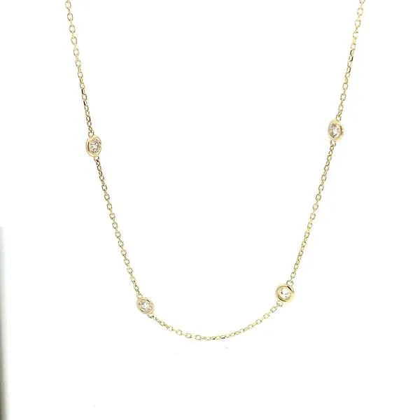 1.46CT DIAMOND BY THE YARD NECKLACE Lester Martin Dresher, PA