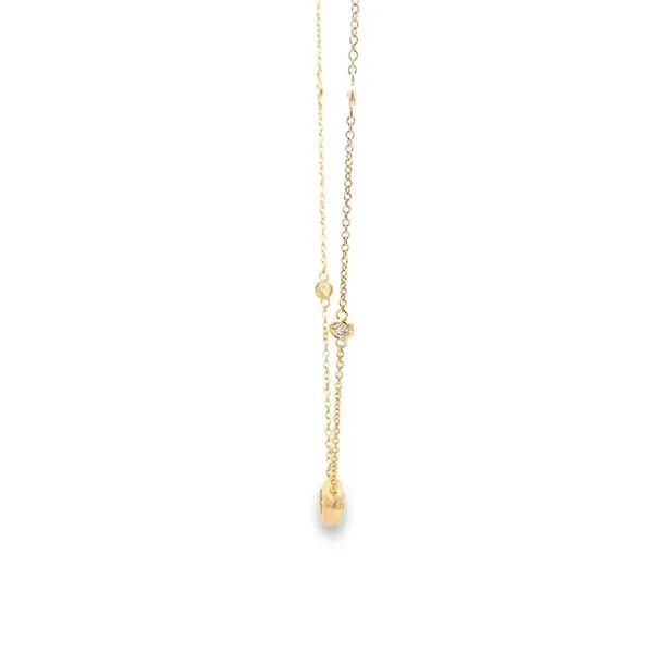 18\ 0.71CTW DIAMOND BY THE YARD STYLE  NECKLACE WITH A LA...