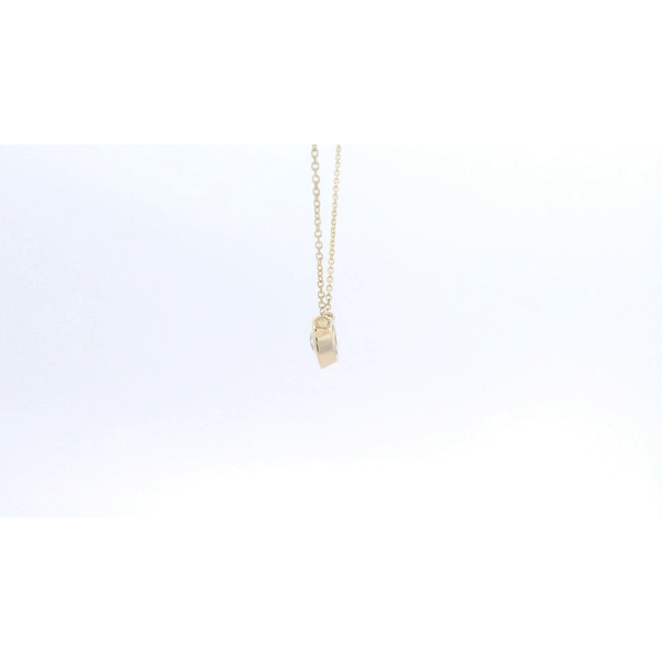 0.30CT DIAMON BEZEL SET SOLITAIRE NECKLACE Image 2 Lester Martin Dresher, PA