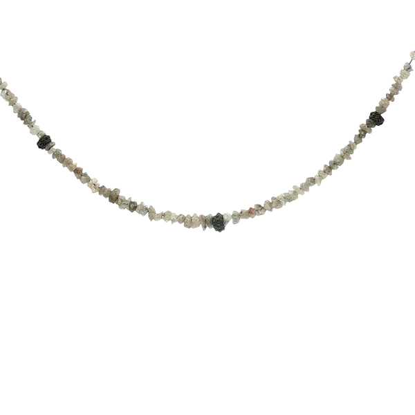 0.40CT DIAMOND NECKLACE BEZEL SET IN PLATINUM Image 2 Lester Martin Dresher, PA