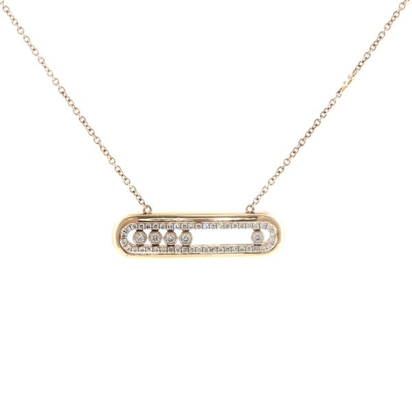 OPEN DIAMOND NECKLACE Lester Martin Dresher, PA
