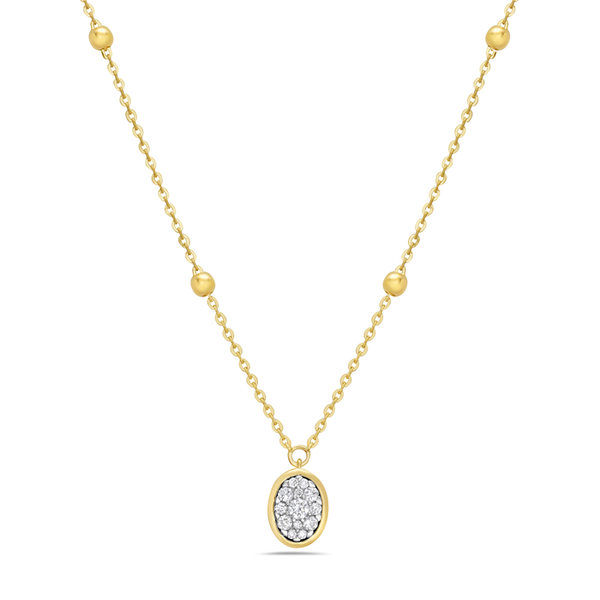 0.23CT TW DIAMOND DISC NECKLACE Image 2 Lester Martin Dresher, PA