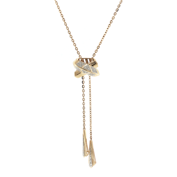 0.30CTW DIAMOND LARIAT NECKLACE Lester Martin Dresher, PA