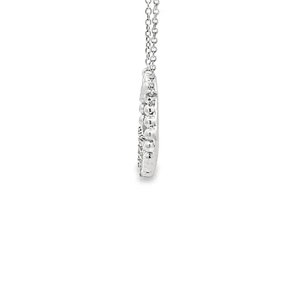 18\ 0.15CTW SAPPHIRE AND 0.04CTW DIAMOND OPEN GEOMETRIC B...