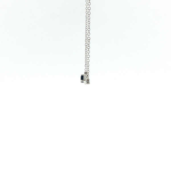 SAPPHIRE AND DIAMOND NECKLACE Image 2 Lester Martin Dresher, PA