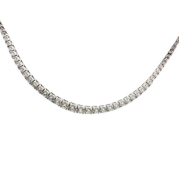 15.53CT TW LAB GROWN DIAMOND TENNIS NECKLACE Lester Martin Dresher, PA
