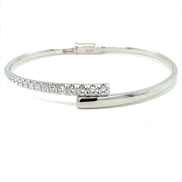 0.87CT DIAMOND BANGLE BRACELET Image 2 Lester Martin Dresher, PA