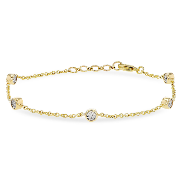 0.25CTW DIAMOND BY THE YARD BRACELET Lester Martin Dresher, PA