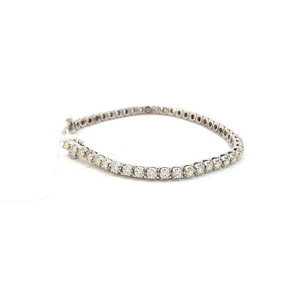 3.00CTW DIAMOND TENNIS BRACELET IN 14K WHITE GOLD Image 2 Lester Martin Dresher, PA