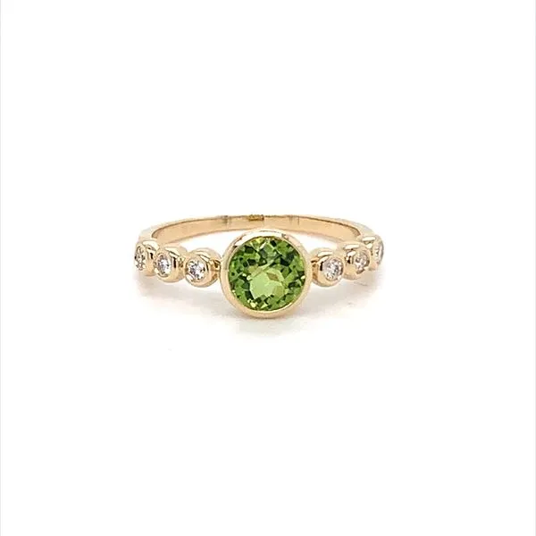 0.97CT PERIDOT RING Lester Martin Dresher, PA