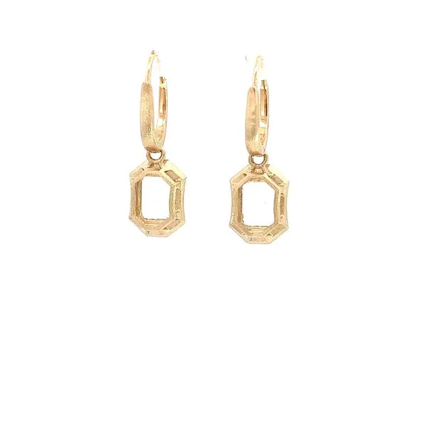3.58TWT WHITE QUARTZ EARRINGS Image 3 Lester Martin Dresher, PA