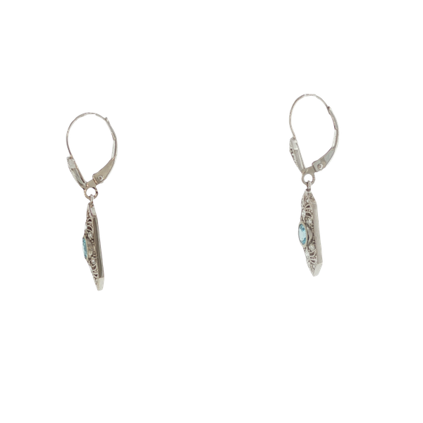 Gemstone Earrings Image 2 Lester Martin Dresher, PA