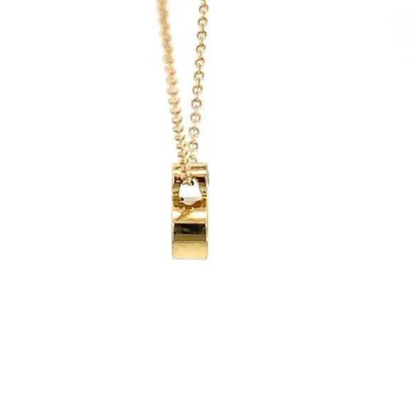 ROUND CITRINE BEZEL PENDANT Image 3 Lester Martin Dresher, PA