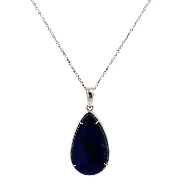 7.95CT PEAR SHAPED OPAL PENDANT Lester Martin Dresher, PA
