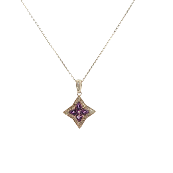 0.92CTW BLUE TOPAZ PENADANT Lester Martin Dresher, PA