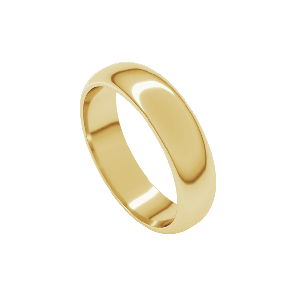 14K GOLD 5MM PLAIN WEDDING RING Lester Martin Dresher, PA
