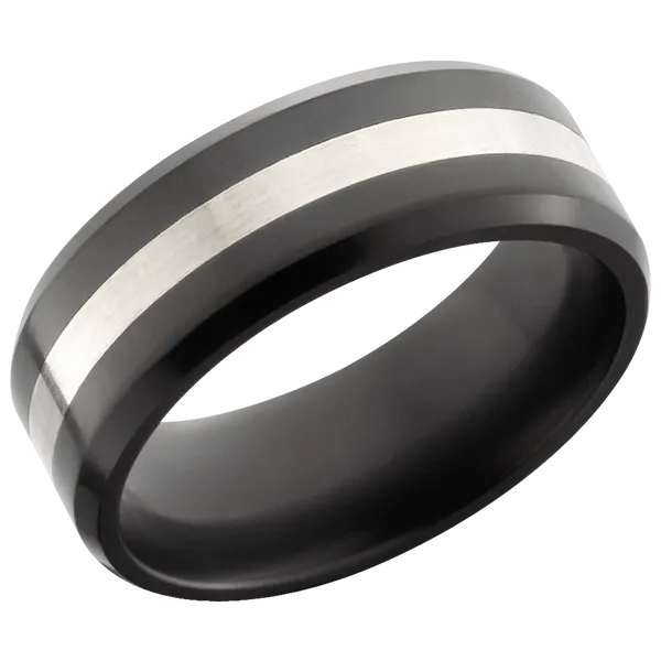 24K GOLD INLAY ARES PRESSED DIAMOND BAND similar item image