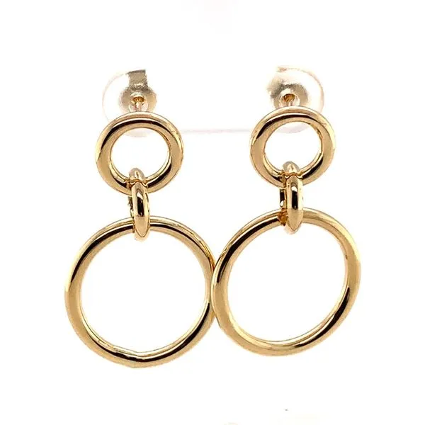 Gold Earrings Lester Martin Dresher, PA