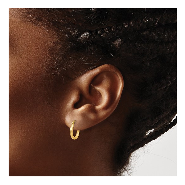 Gold Earrings Image 3 Lester Martin Dresher, PA