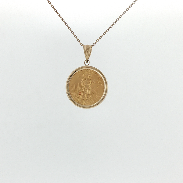 Gold Pendant/Charm Lester Martin Dresher, PA