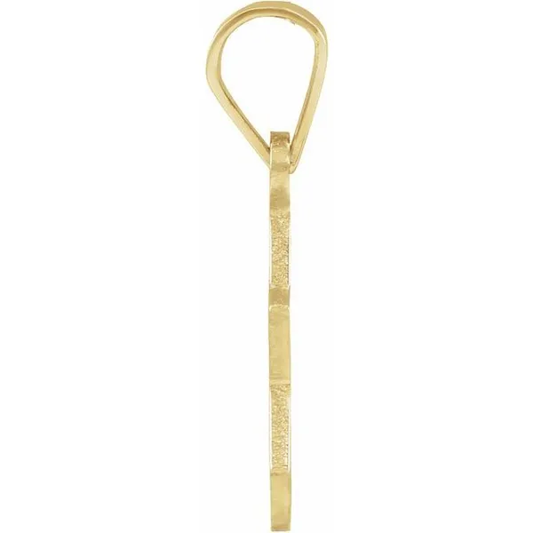 14K YELLOW GOLD STAR OF DAVID Image 2 Lester Martin Dresher, PA
