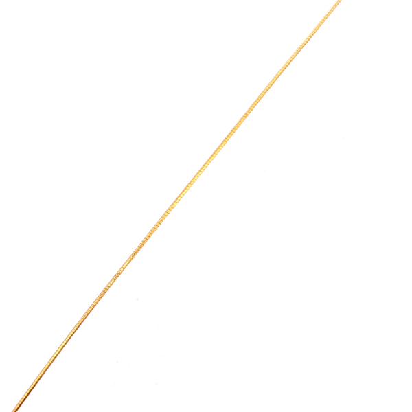 YELLOW GOLD  OMEGA CHAIN Image 2 Lester Martin Dresher, PA