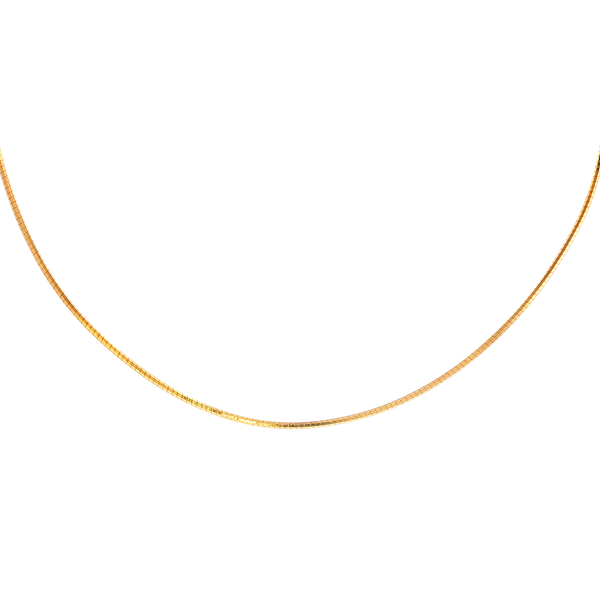 YELLOW GOLD  OMEGA CHAIN Lester Martin Dresher, PA