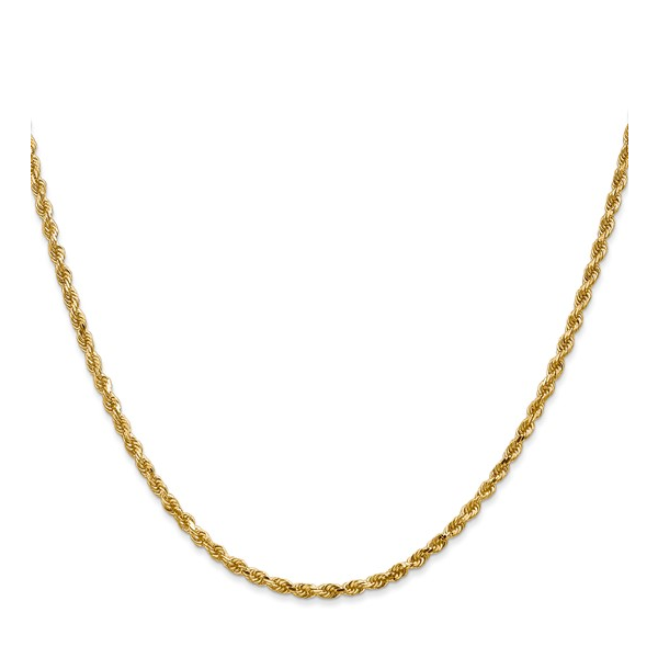 14K YELLOW GOLD ROPE CHAIN Image 3 Lester Martin Dresher, PA
