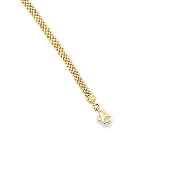 7.5\ 14K YELLOW GOLD BAR BRACELET