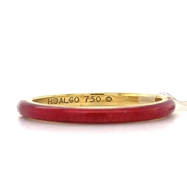18K RED HIDALGO RING