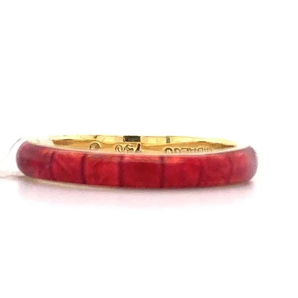 18K RED HIDALGO RING