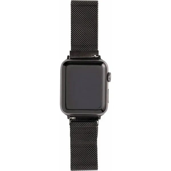 38, 40 MM STAINLESS BLACK METAL MESH SMART WATCH BAND