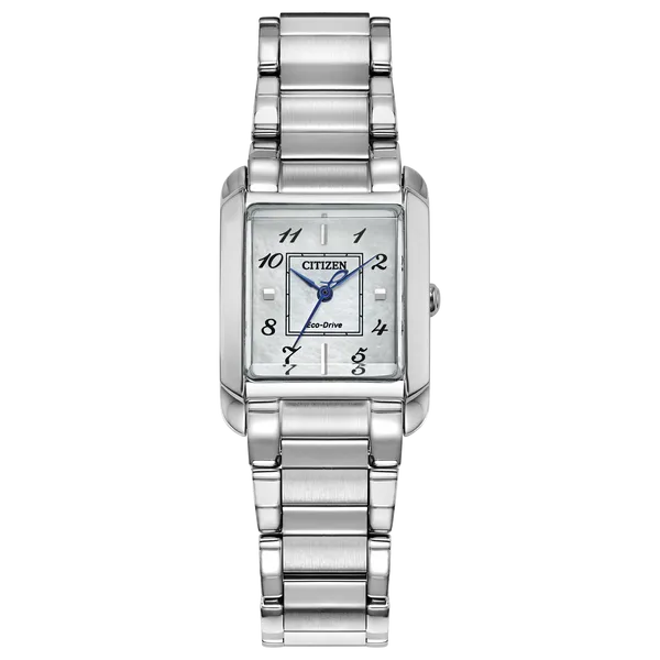 LADIES BIANCA CITIZEN ECO-DRIVE STAINLESS WATCH WITH A MOTHER OF PEARL FACE similar item image