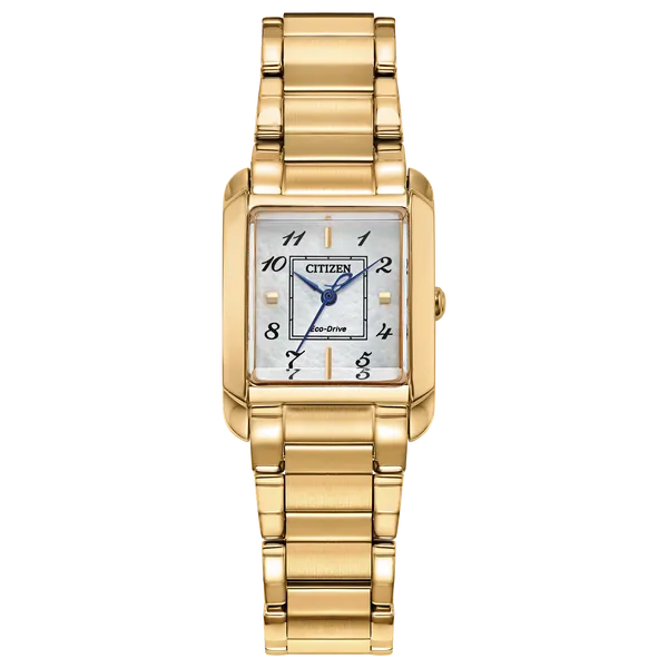 LADIES BIANCA CITIZEN ECO-DRIVE STAINLESS WATCH WITH A MOTHER OF PEARL FACE Lester Martin Dresher, PA