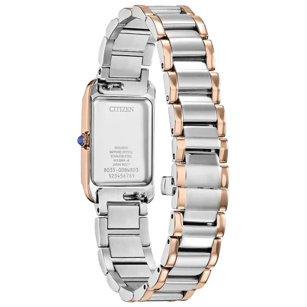 LADIES BIANCA 32.5MM CITIZEN ECO-DRIVE TWO-TONE STAINLESS STEEL WATCH Image 2 Lester Martin Dresher, PA