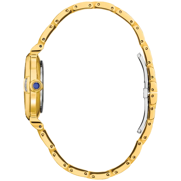 CITIZEN L MAE LADIES ECO DRIVE GOLD TONE STAINLESS STEEL WATCH Image 3 Lester Martin Dresher, PA